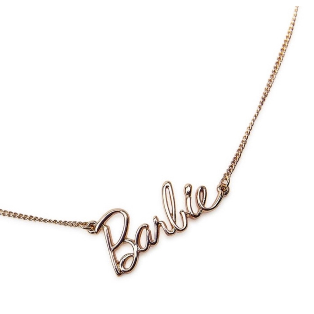ZARA BARBIE™ MATTEL GOLD PLATED CHAIN NECKLACE
